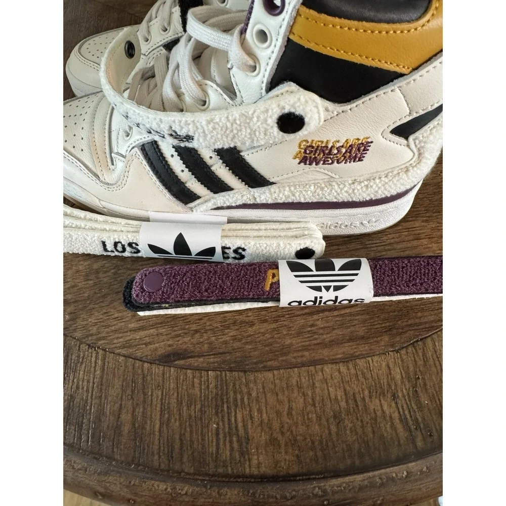 Adidas Forum 84 Hi Girls Are Awesome‎ Size 6 Display Pair. Shoes. Sneakers